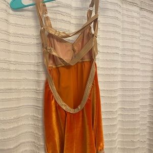 Solstice intimates velvet body suit sz S